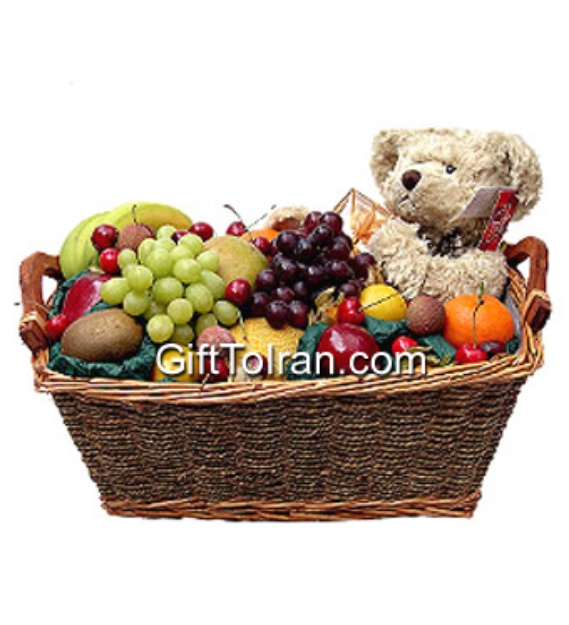 Picture of Teddy Fruit Basket