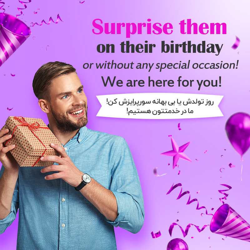 Send Gift To Iran Flower and Gift delivery for all cities in Iran